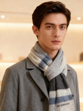 2025-26秋冬 バーバリー ショール セール 男女兼用 