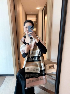 2025秋冬 ミュウミュウ ショール 新発売 男女兼用 多色可选