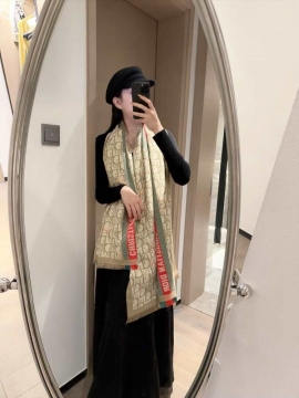 2025FW ディオール ショール ネット限定 男女兼用