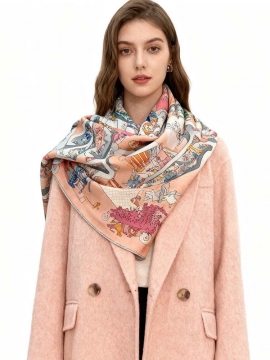 2025-26秋冬 エルメス ショール 本格派 男女兼用 多色可选