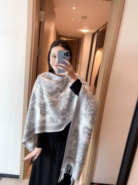 2025新品 ディオール ショール 新作 男女兼用