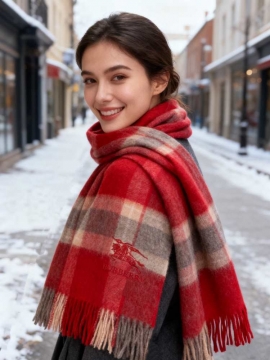 2025-26秋冬 バーバリー ショール 高品質 男女兼用