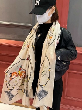 2025AW エルメス ショール 品質保証 男女兼用 