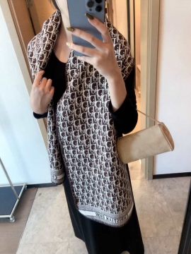 2025新作 ディオール ショール 本物素材 男女兼用 