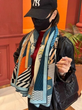 2025新作 エルメス ショール 季節限定 男女兼用 