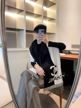 2025AW シャネル ショール 限定 男女兼用 