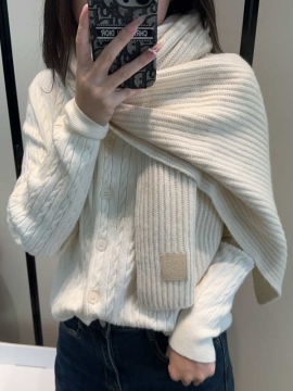 2025FW ロエベ ショール 新登場 男女兼用 