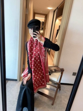 2025新品 ルイヴィトン ショール トレンド 男女兼用