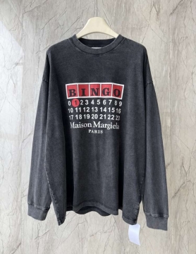 2025FW シンプル メゾン マルジェラ 長袖Tシャツ