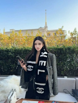 2025秋冬 シャネル ショール 特別版 男女兼用 