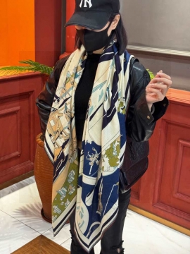 2025-26秋冬 エルメス ショール 通販 男女兼用 多色可选