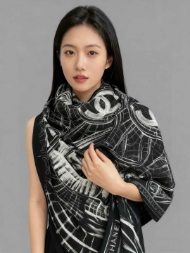2025-26秋冬 シャネル ショール ベストセラー 男女兼用 