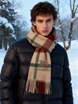 2025-26秋冬 バーバリー ショール 高品質 男女兼用 