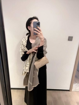 2025-26秋冬 シャネル ショール 最新作 男女兼用 