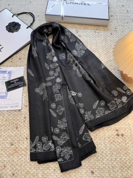 2025秋冬 シャネル ショール 高級感 男女兼用 