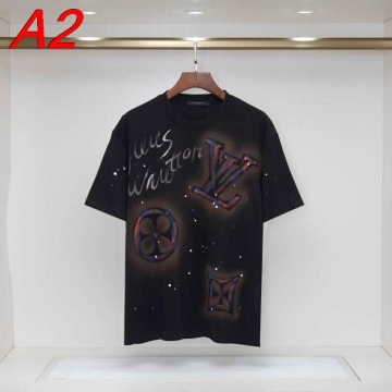 2026SS ルイヴィトン 【アンニュイ】 ノスタルジックTシャツ ヴィンテージ風 着回し自在