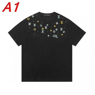 NEW ARRIVAL ルイヴィトン 【ジェンダーレス】 ストリート系ミックスTシャツ