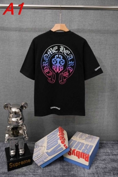 2026年春夏 クロムハーツ 【クール&カジュアル】 エッジーなTシャツ ストリート系 着回し自在