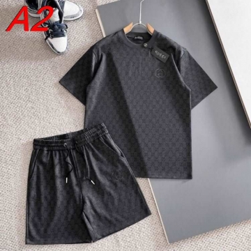 2026年新作 グッチ 【アメカジ】 ヴィンテージ風 セットアップ上下 ワークスタイル 着回し自在