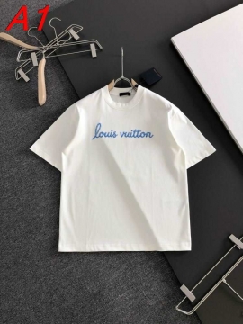 2026年春夏 ルイヴィトン 【アメカジ】 ヴィンテージ風Tシャツ ワークスタイル 着回し自在