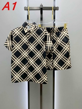 2026SS バーバリー ストリート系 プレイフル メンズ レディース セットアップ上下