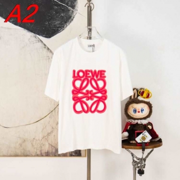 2026年モデル ロエベ 【アメカジ】 ヴィンテージ風Tシャツ ワークスタイル 着回し自在