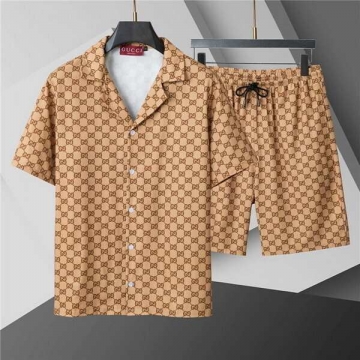 2026年トレンド グッチ ノームコア クリーン メンズ レディース セットアップ上下