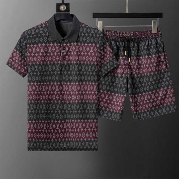 2026年春夏 ルイヴィトン オーバーサイズ感 着回し自在 セットアップ上下