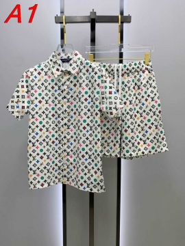 最新作 ルイヴィトン アクティブ トラベル向け 着回し自在 セットアップ上下