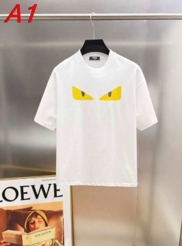 2026年新作 フェンデイ 【ミリタリー】 ワークスタイルTシャツ