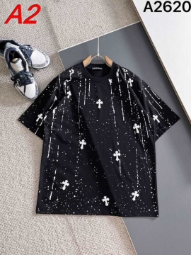 2026年新作 クロムハーツ 【クール&カジュアル】 エッジーなTシャツ ストリート系 着回し自在