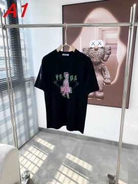 NEW ARRIVAL プラダ 【ミリタリー】 ワークスタイルTシャツ