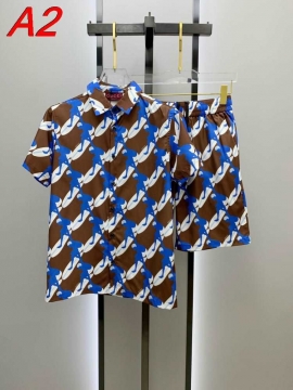 2026年トレンド グッチ デイリーユース ポジティブ ユニセックス セットアップ上下