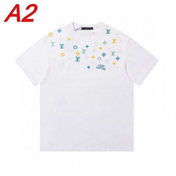 NEW ARRIVAL ルイヴィトン 【ジェンダーレス】 ストリート系ミックスTシャツ