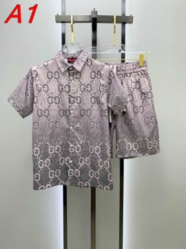 最新作 グッチ ストリート系ミックス インスタ映え メンズ レディース セットアップ上下