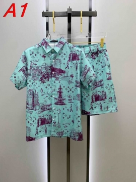 今季新作 ルイヴィトン 【リラックス】 ナチュラルテイスト セットアップ上下 ヘルシー 着回し自在