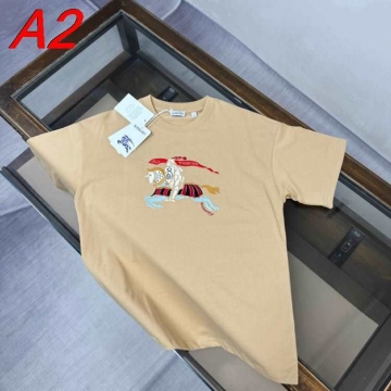 2026年コレクション バーバリー 【ジェンダーレス】 ストリート系ミックスTシャツ