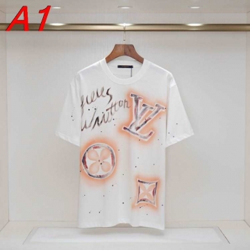 2026SS ルイヴィトン 【アンニュイ】 ノスタルジックTシャツ ヴィンテージ風 着回し自在