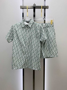 2026年トレンド フェンデイ 【アメカジ】 ヴィンテージ風 セットアップ上下 ワークスタイル 着回し自在