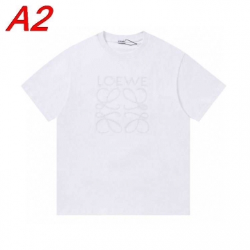 2026SS ロエベ 【アメカジ】 ヴィンテージ風Tシャツ ワークスタイル 着回し自在