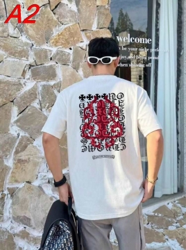 2026年コレクション クロムハーツ 【プレイフル】 ユニークTシャツ グラフィック 着回し自在