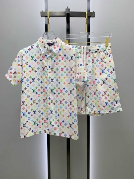 今季新作 ルイヴィトン 【アンニュイ】 ノスタルジック セットアップ上下 ヴィンテージ風 着回し自在