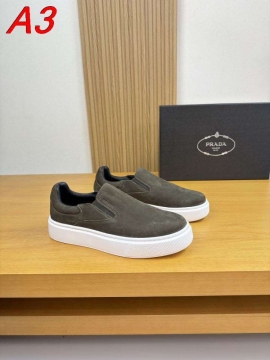 2026年夏新作【Prada】スリッポン スエード スリングバック Black カジュアル 