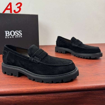 2026入荷しました【BOSS】ローファー スエード 便士，乐福 ブラウン ビジネス 