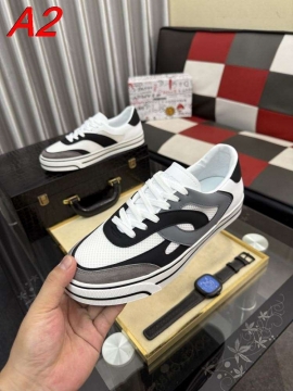 2026年夏新作【Dolce & Gabbana】スニーカー メッシュ×レザー マルチカラー ホワイト×ネイビー×レッド カジュアル 