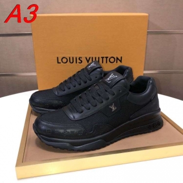2026新作【Louis Vuitton】スニーカーメッシュ×レザー モノグラム ロゴ :white ストリート 