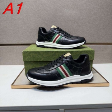2026発売【Gucci】チャンキースニーカー メッシュ×GGモノグラム GGモノグラム グレー×ホワイト ストリート 