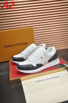 2026発売【Louis Vuitton】スニーカーメッシュ×キャンバス モノグラム ブルー×ホワイト ストリート 