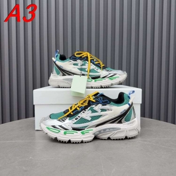 2026新作発表【Off-White】ダッドスニーカー メッシュ オレンジソール Black×オレンジ ストリート 