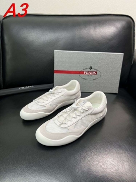 2026発売中！【Prada】スニーカー メッシュ スエード拼接 ワイン ストリート 